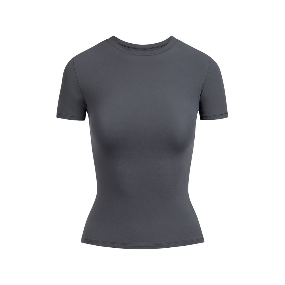 SKIMS GRAPHITE FITS EVERYBODY T-SHIRT